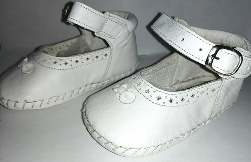 Zapato Para Bebe Color Blanco Varias Tallas