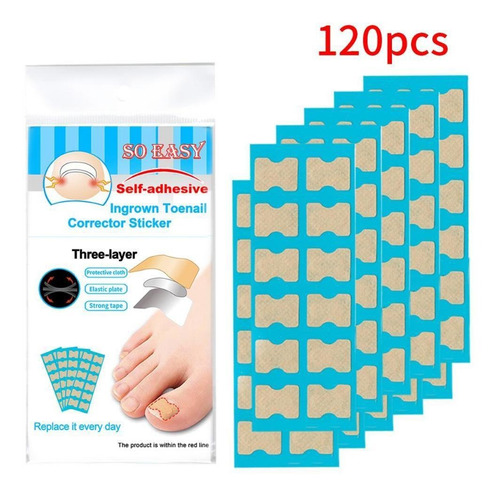 Tiras De Pegatinas De Corrección De Uñas Kit De 120 Hojas