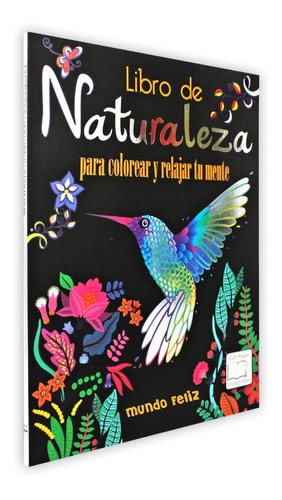 Libro Mandalas Para Colorear Naturaleza/ Niños / Actividades