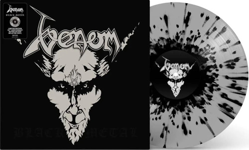 Disco Vinilo Lp Color Venom Black Metal Ed. 40 Aniversario