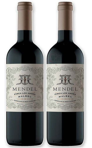 Vino Mendel Malbec Doc 750ml X 2 Unidades