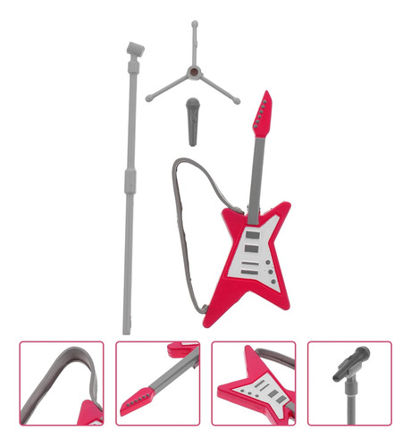 Luozzy 2 Juegos De Instrumentos Musicales En Miniatura, Mini