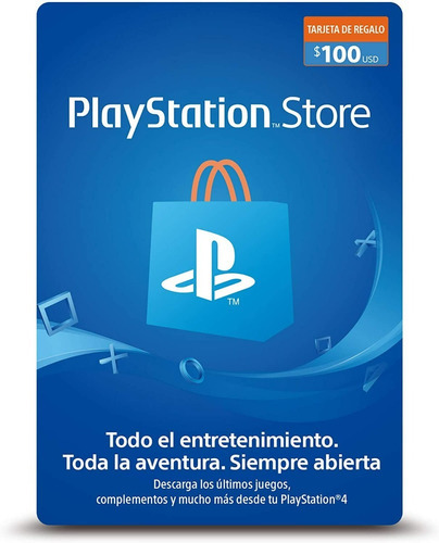Cartão Playstation:.. 100 USD