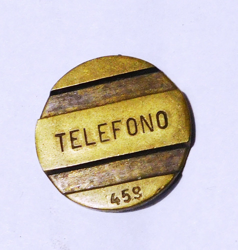 Antiguo Cospel De Telefono Público