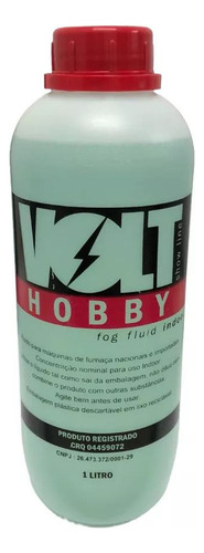 Fluido Para Máquina De Fumaça Volt Show Hobby Neutro 1l