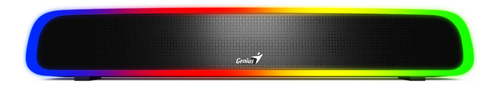 Barra De Sonido Rgb Con Bluetooth Genius 200bt Lightning Pro