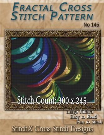 Libro Fractal Cross Stitch Pattern No. 146 - Tracy Warrin...
