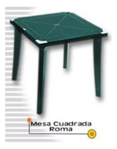 Juego De Sillas Y Mesa Plastica Optiline