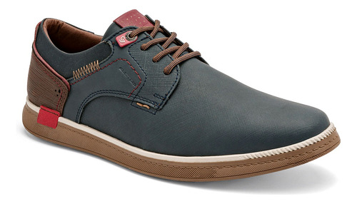 Zapato Casual Caballero Negro Total 8105 Az 5-9 *120-906 S5