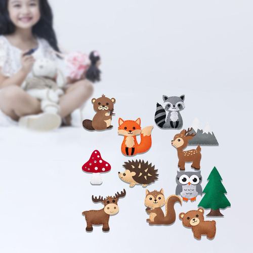 2 De Costura De Fieltro Manualidades De Animales Animales