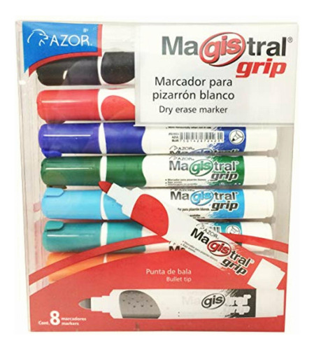 Azor 301.8398 Magistral Grip, Marcador Para Pizarrón Blanco