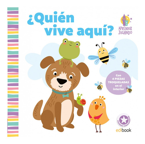 Aprender Jugando - Libro Piezas - ¿quién Vive Aquí? 