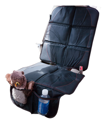 Protector De Asiento De Coche De Bebé De Niño Cuero Y Paño T