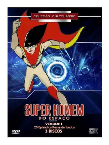 Dvd Super Homem Do Espaço - Desenho - Vol.01 - Box - 3dvds