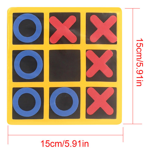 Juego De Mesa Nughts And Crosses: Juego De Tic-tac-toe En In