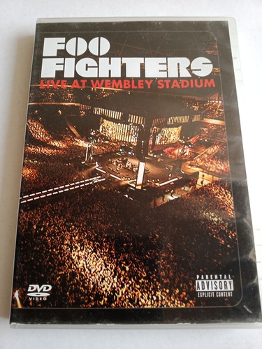 Foo Fighters Live At The Wembley Stadium Dvd Nacional  