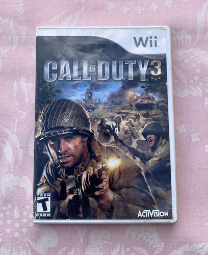 Call Of Duty 3 Juego Original Para Nintendo Wii Activision