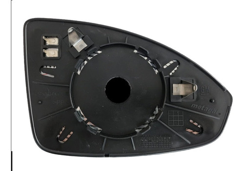 Lente Retrovisor Esquerdo Com Desembaçador Cruze 96893022