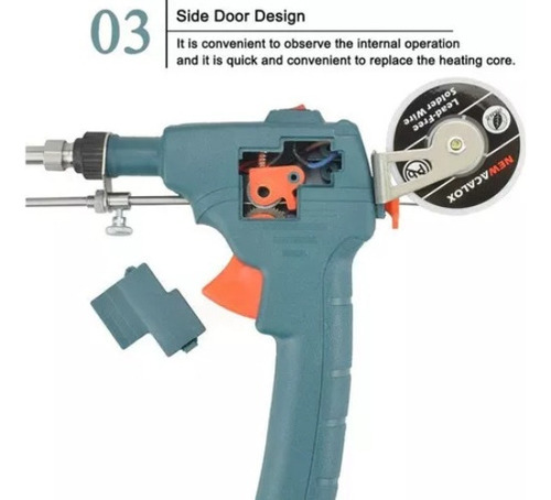 Pistola De Soldadura Automática De Estaño 60w 220v