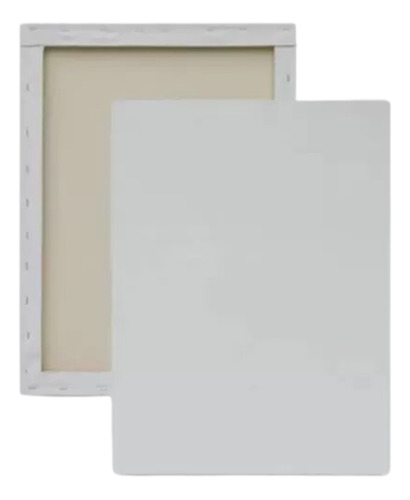 2 Telas Branco Para Pintura 60x60 Comum