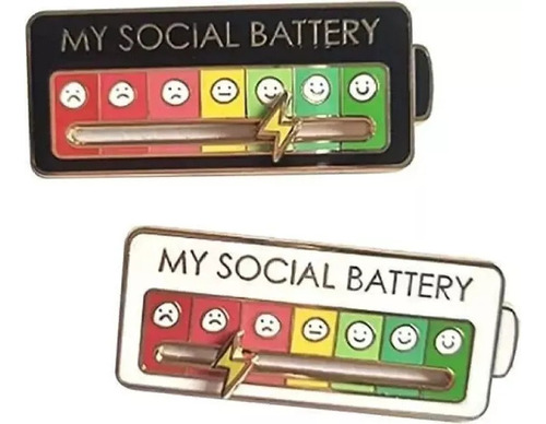 2 Pines Deslizantes My Social Battery, Geniales Pines De Hum