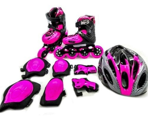 Kit De Patines Semi Profesionales Dama