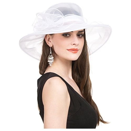 Gorros Sombreros Y Boinas De Verano Para Mujer Blanco