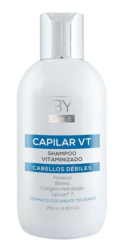 By She Capilar Vt Shampoo Vitaminizado Cabello Débil 250ml