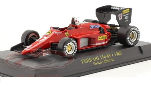 Ferrari 156/85 # 27 Michele Alboreto F1 1985 Altaya 1/43