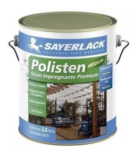 Protector Para Madera Sayerlack Al Agua 3.6 Lts. Colores.