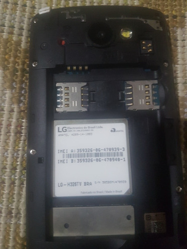LG Leon Com Display Queimado