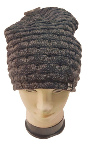 Gorro Beanie De Lana Sin Doblez