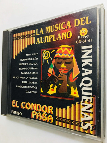 El Condor Pasa Música Del Altiplano Inkaquenas Como Nuevo 