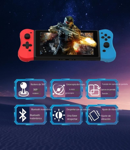Compatible Con Switch 2 Joy-con Inalámbrico Con Giroscopio