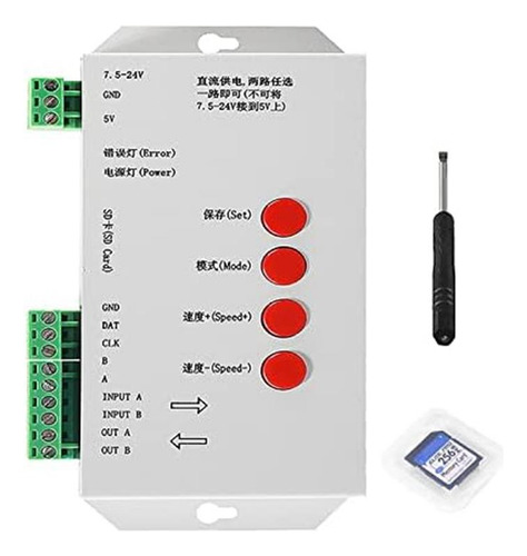 Controlador De Píxeles Programable A Todo Color Led Rgb T100