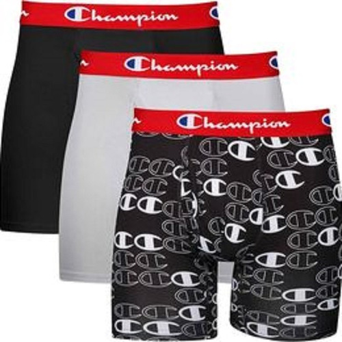 Boxers Para Caballero Champion 3 Piezas Originales Talla M