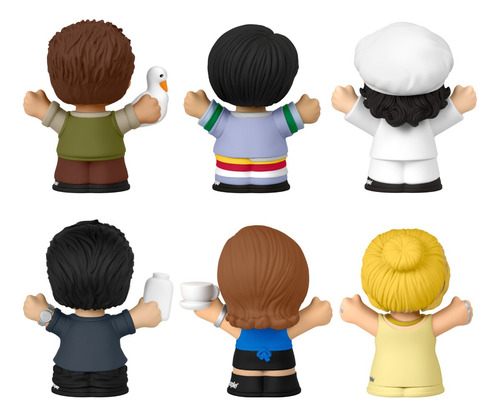 Set De Coleccion 6 Figuras Little People Friends Tv Series
