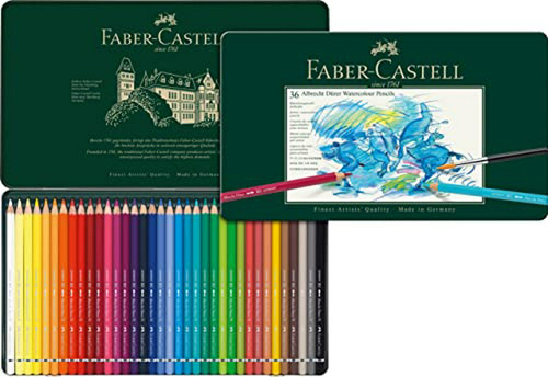 Lápices Acuarelables Faber-castell 117536, 36 Colores