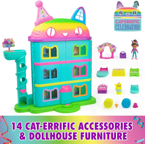 Casa De Muñecas De Gabby Spin Master Con Accesorios