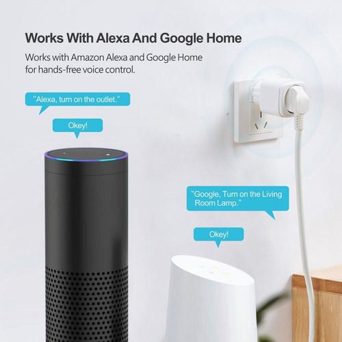 Imagen 6 de 7 de Enchufe Inteligente Wifi Domótica Calefón Aire Alexa Google