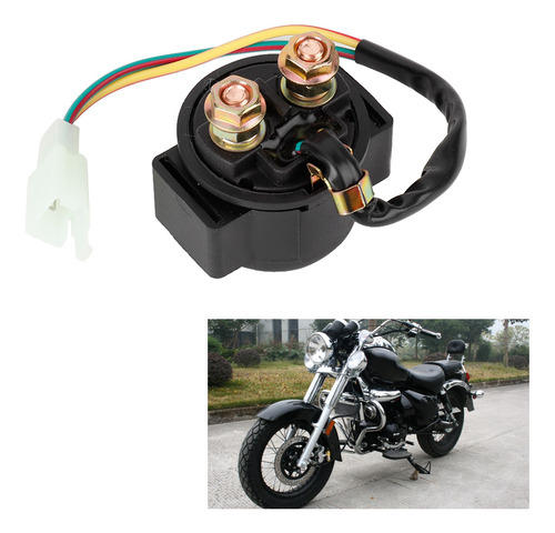 Relé De Solenoide De Arranque De 2 Pines Para Honda Atv 50 C