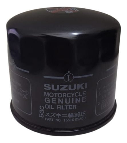 Filtro Aceite Suzuki Original Gsxr750-vs700-gv1200 1985-87