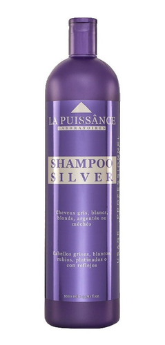 La Puissance Kit Silver Matizador Shampoo 1l Máscara 3c