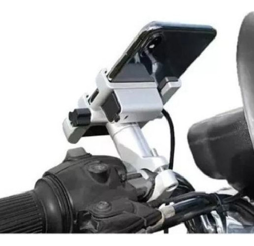 Y1m Soporte De Aluminio Para Teléfono Móvil Moto Con