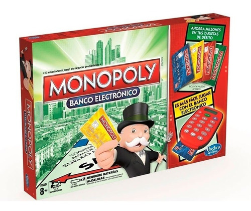 Monopoly Banco Electronico Juego De Mesa 16001