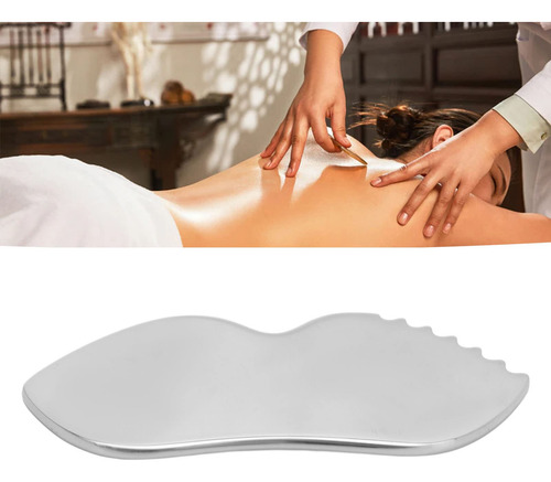 Tabla De Masaje Gua Sha De Acero Inoxidable Yuyte Facial Ski
