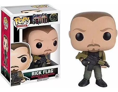 Figura Funko Pop Rick Flag 99 - Suicide Squad