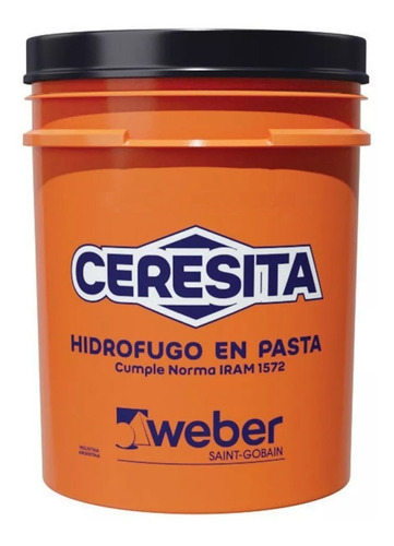 Weber Ceresita En Pasta Aditivo Hidrófugo X 20kg