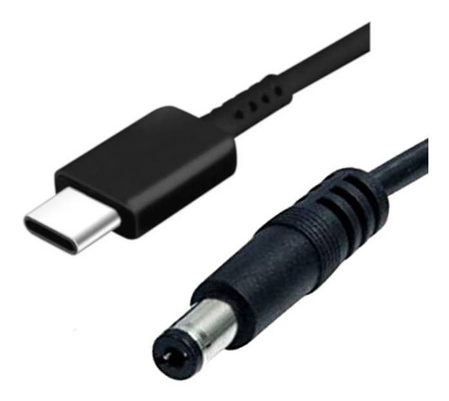 Cable Usb C Macho / Plug Dc 2,1mm X 5,5mm 1,8 Mts Long