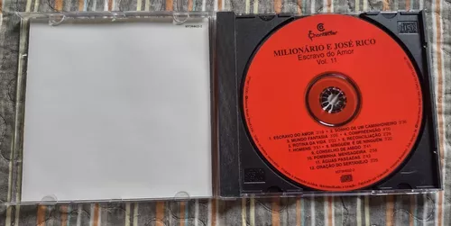 Disco de Vinil Milionário e José Rico - Escravo do Amor - Volume 11